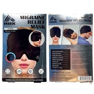 RBX Migraine Relief Mask Hot/Cold Therapy
